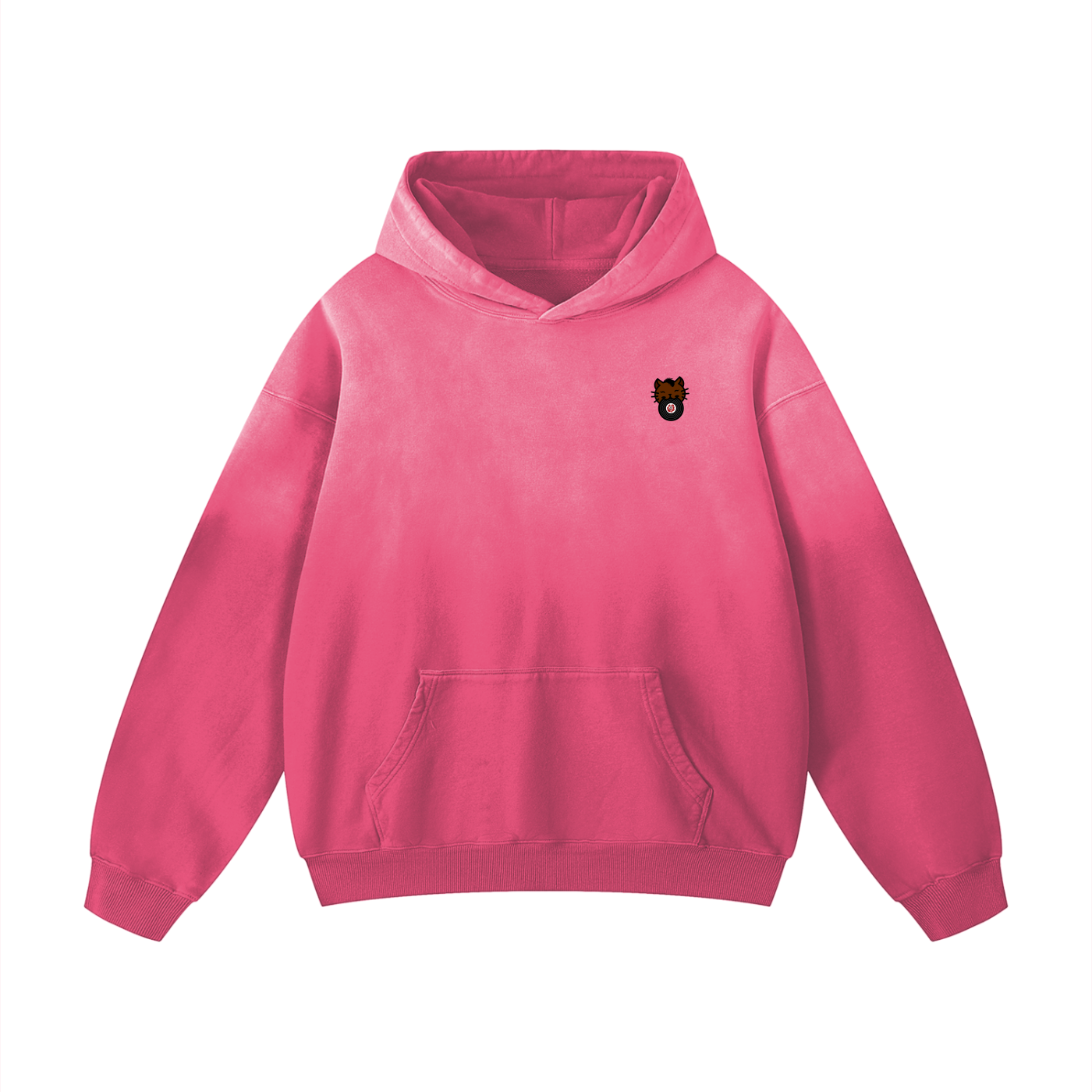 Hairy Coochie Music Oversized Hoodie (Pink) – Ballad